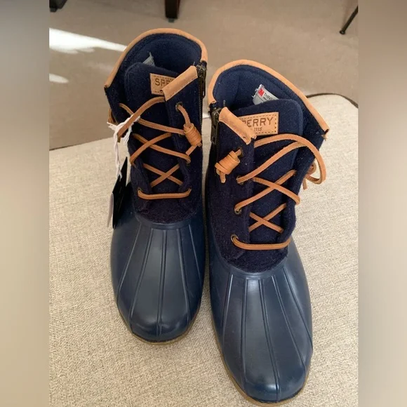 NEW Duck Boots Sperry Women's Saltwater Wool Boots - Picture 6 of 7